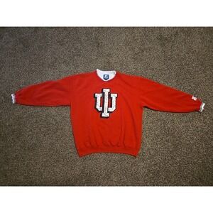Vintage Indiana Hoosiers Starter Sweater Mens Large Basketball Crewneck